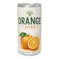 200ml Organic Orange Juice Can - Label Print