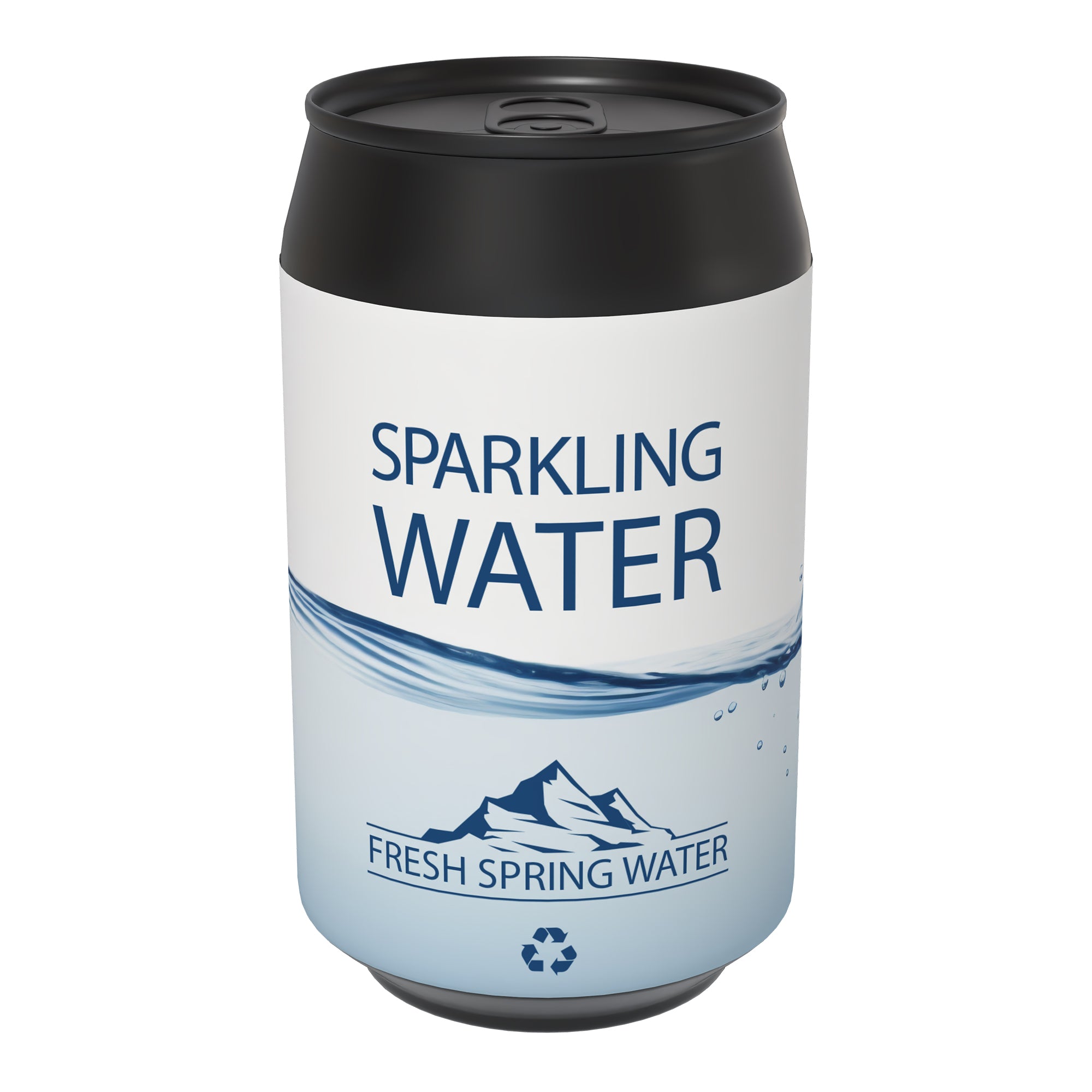 330ml Canned Sparkling Water - Label Print