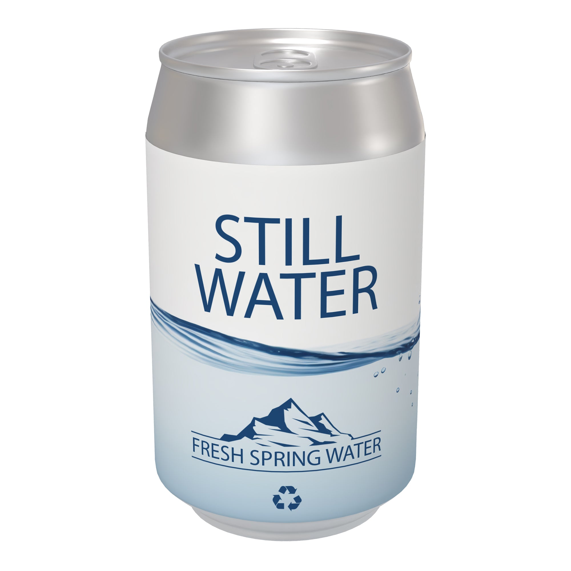 330ml Canned Still Water - Label Print