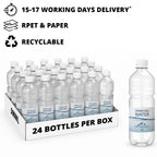 500ml Branded rPET Bottled Sparkling Water