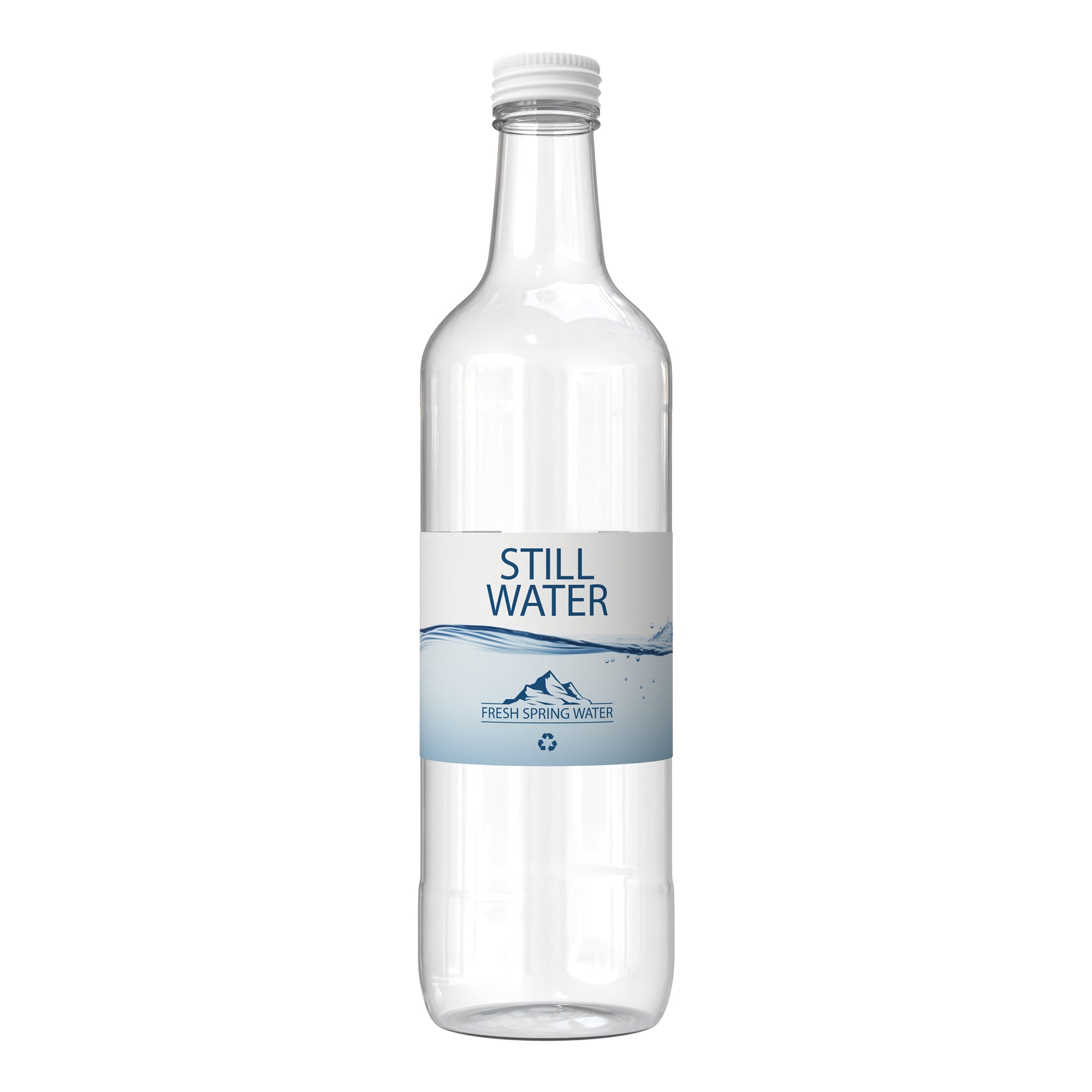750ml Branded Glass Bottled Still Water